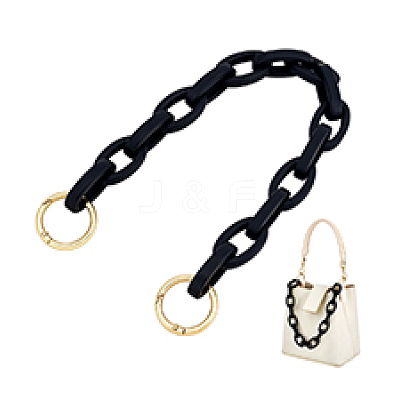 Resin Cable Chain Bag Chains FIND-WH0139-908A-1