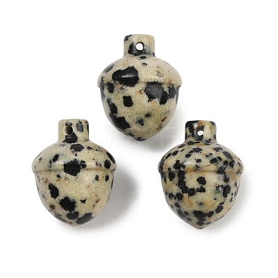 Natural Dalmatian Jasper Pendants G-K354-13E-1
