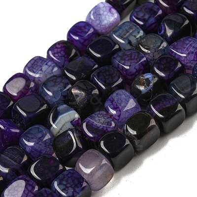 Natural Agate Beads Strands G-N326-99G-1