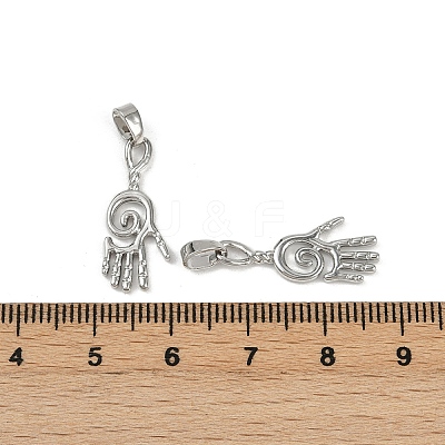 Brass Pendants KK-C093-02P-1