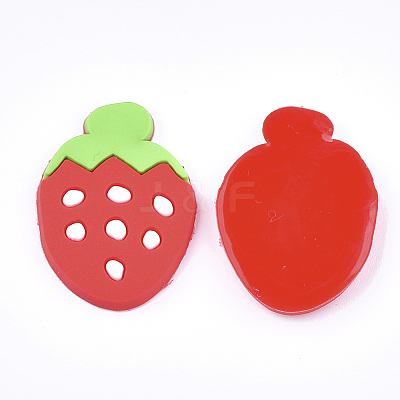 PVC Plastic Cabochons PVC-T004-16-1