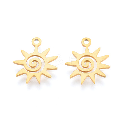 201 Stainless Steel Charms STAS-N090-LA995-2-1