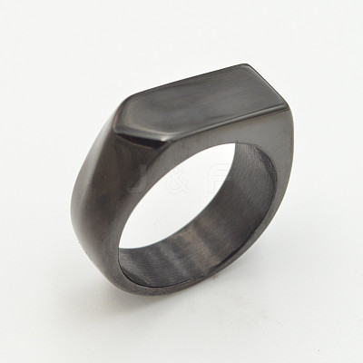 304 Stainless Steel Finger Rings FS-WG5F41B-52-1
