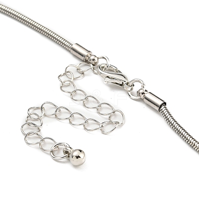Alloy Pendant Necklaces NJEW-K261-08B-PAS-1