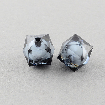 Transparent Acrylic Beads TACR-S112-10mm-21-1