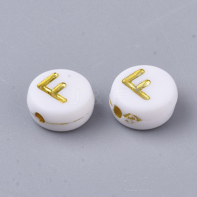 Plating Acrylic Beads X-PACR-R242-01F-1