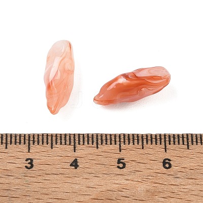 Two Tone Imitation Gemstone Style Acrylic Beads AC-CBA6852-01C-1