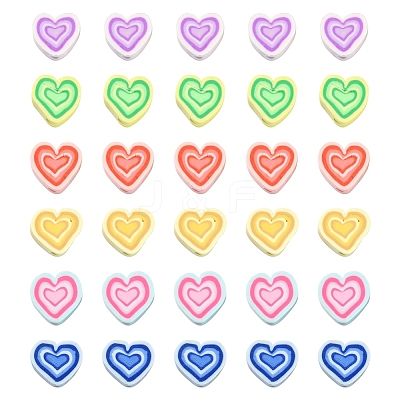 65~70Pcs Handmade Polymer Clay Beads CLAY-YW0001-47-1