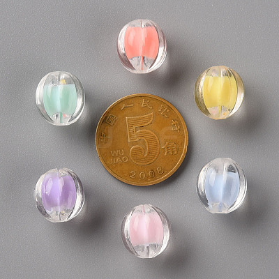 Transparent Acrylic Beads TACR-S152-07A-1