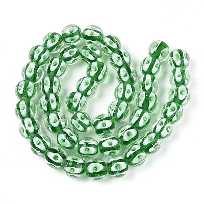 Handmade Lampwork Beads Strands LAMP-N028-20D-1