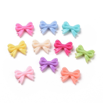 Opaque Acrylic Beads SACR-B003-02-1