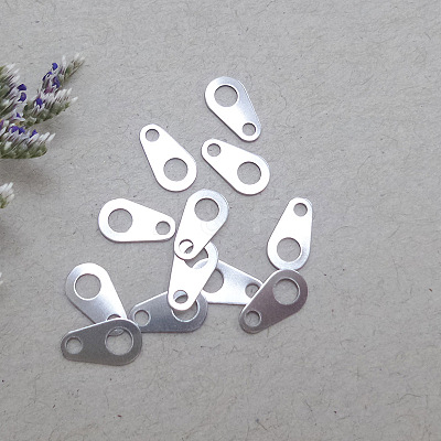 Non-Tarnish 316 Surgical Stainless Steel Chain Tabs X-STAS-L236-04C-1