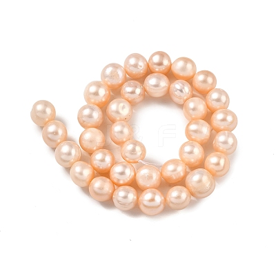 Natural Cultured Freshwater Pearl Beads Strands PEAR-I007-07S-02-1