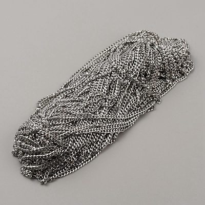304 Stainless Steel Cuban Link Chains FIND-TAC0010-33-1
