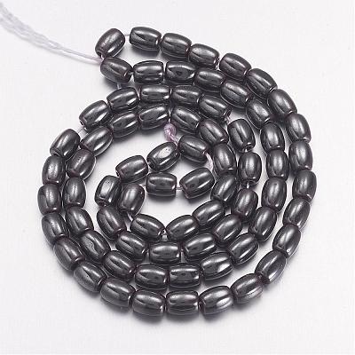 Non-Magnetic Synthetic Hematite Beads G-H1081-1-1
