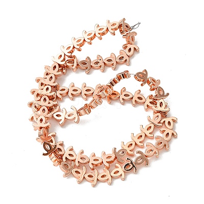 Electroplated Synthetic Non-Magnetic Hematite Beads Strands G-H020-A01-01-1