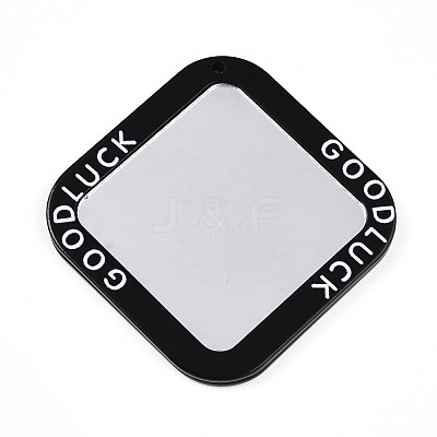 Acrylic Big Pendants OACR-N139-04-1