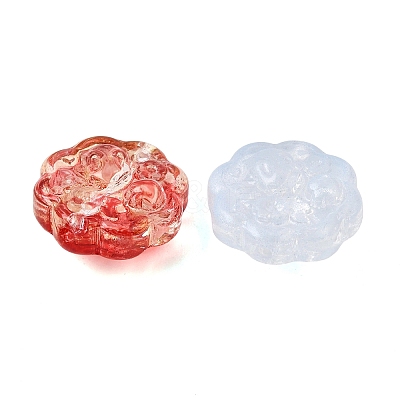 Transparent Handmade Lampwork Beads LA-CBA3B34-03-1