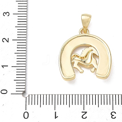 Brass Pendants KK-D289-27A-G-1