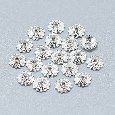 925 Sterling Silver Bead Caps LS-STER-T002-87S-1