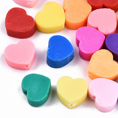 Handmade Polymer Clay Beads X-CLAY-T016-68-1