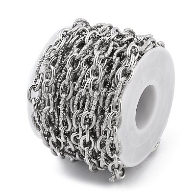 304 Stainless Steel Link Chains CHS-U002-01P-1