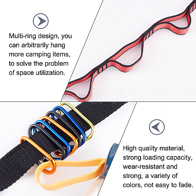 Rock Climbing Tools Set AJEW-GA0003-91-1
