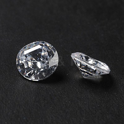 Cubic Zirconia Cabochons ZIRC-M002-7mm-007-1
