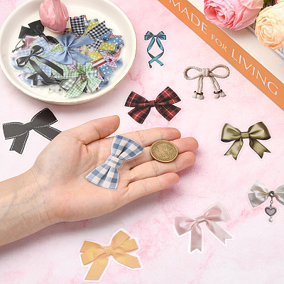 4 Sets PVC Plastic Decorative Sticker Labels DIY-SP0005-32A-1