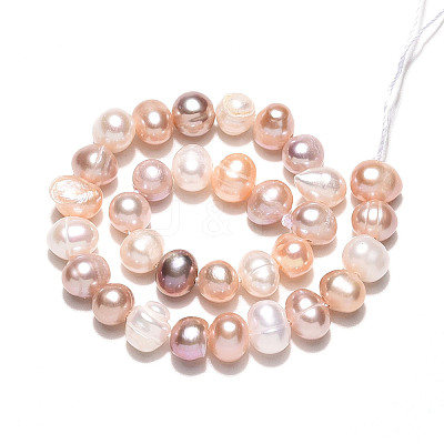 Natural Cultured Freshwater Pearl Beads Strands PEAR-N013-05C-04-1