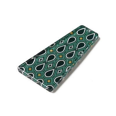 Printed Acrylic Pendants X-TACR-F007-03F-1