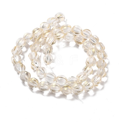 Transparent Glass Beads Strands GLAA-F114-02A-11-1