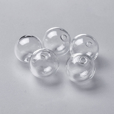 Handmade Blown Glass Globe Ball Bottles X-BLOW-16-1-1