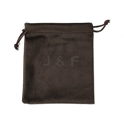 Velvet Jewelry Drawstring Storage Pouches ABAG-P013-02C-02-1