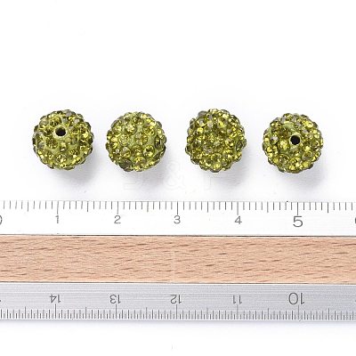 Pave Disco Ball Beads RB-A130-10mm-2-1