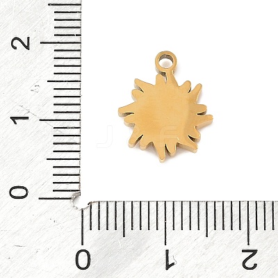 304 Stainless Steel Rhinestone Pendants RB-CBAB4B7-01I-G-1