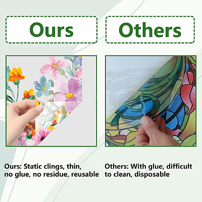 PVC Window Static Stickers AJEW-WH0385-0001-1