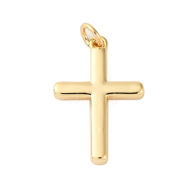 Brass Pendants KK-V016-23G-1