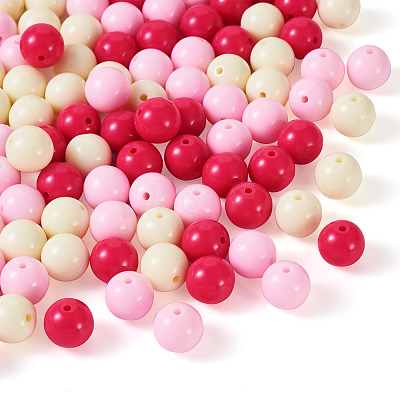 Opaque Acrylic Beads OACR-TAC0014-06A-1