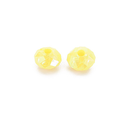 Opaque Acrylic Beads MACR-Q239-018C-02-1