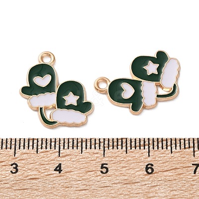 Alloy Enamel Pendants LS-ENAM-I061-01KCG-19A-1
