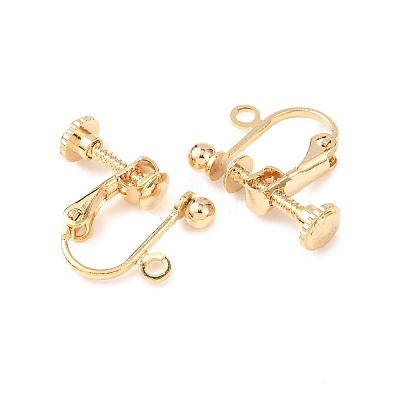 316 Surgical Stainless Steel Clip-on Earring Findings LS-STAS-H240-45G-1