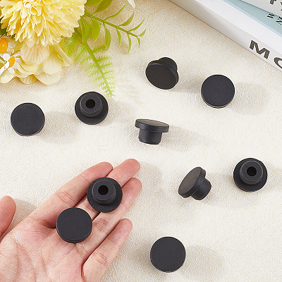 10Pcs Silicone Hole Plugs AJEW-GF0011-66A-1