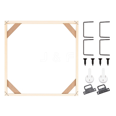 DIY Solid Wood Canvas Frame Kit DIY-BC0003-11A-1