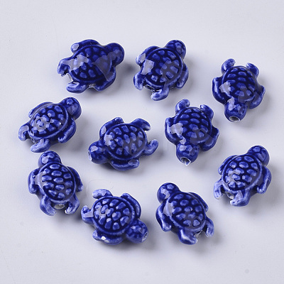 Handmade Porcelain Beads X-PORC-T005-001I-1