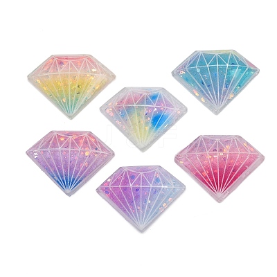Transparent Resin Cabochons FIND-Z077-13A-1