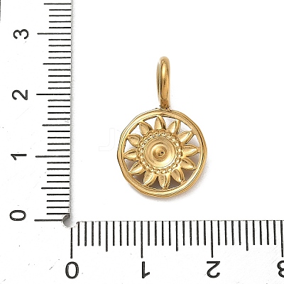 304 Stainless Steel Pendants STAS-H243-07A-G-1