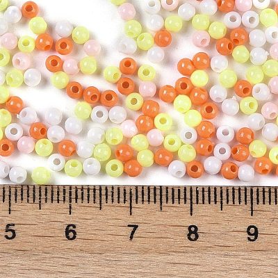 Opaque Acrylic Beads X1-OACR-H118-07A-05-1