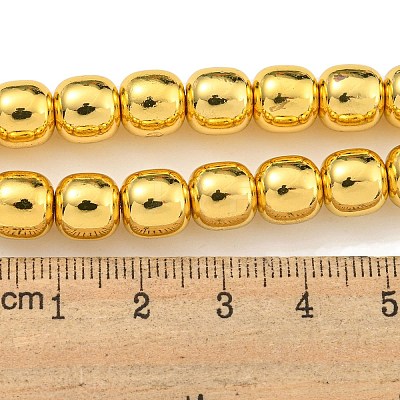 Electroplated Synthetic Non-magnetic Hematite Beads Strands G-C136-C01-1