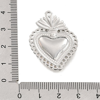 304 Stainless Steel Pendants SA-CBAB767-07PG-1